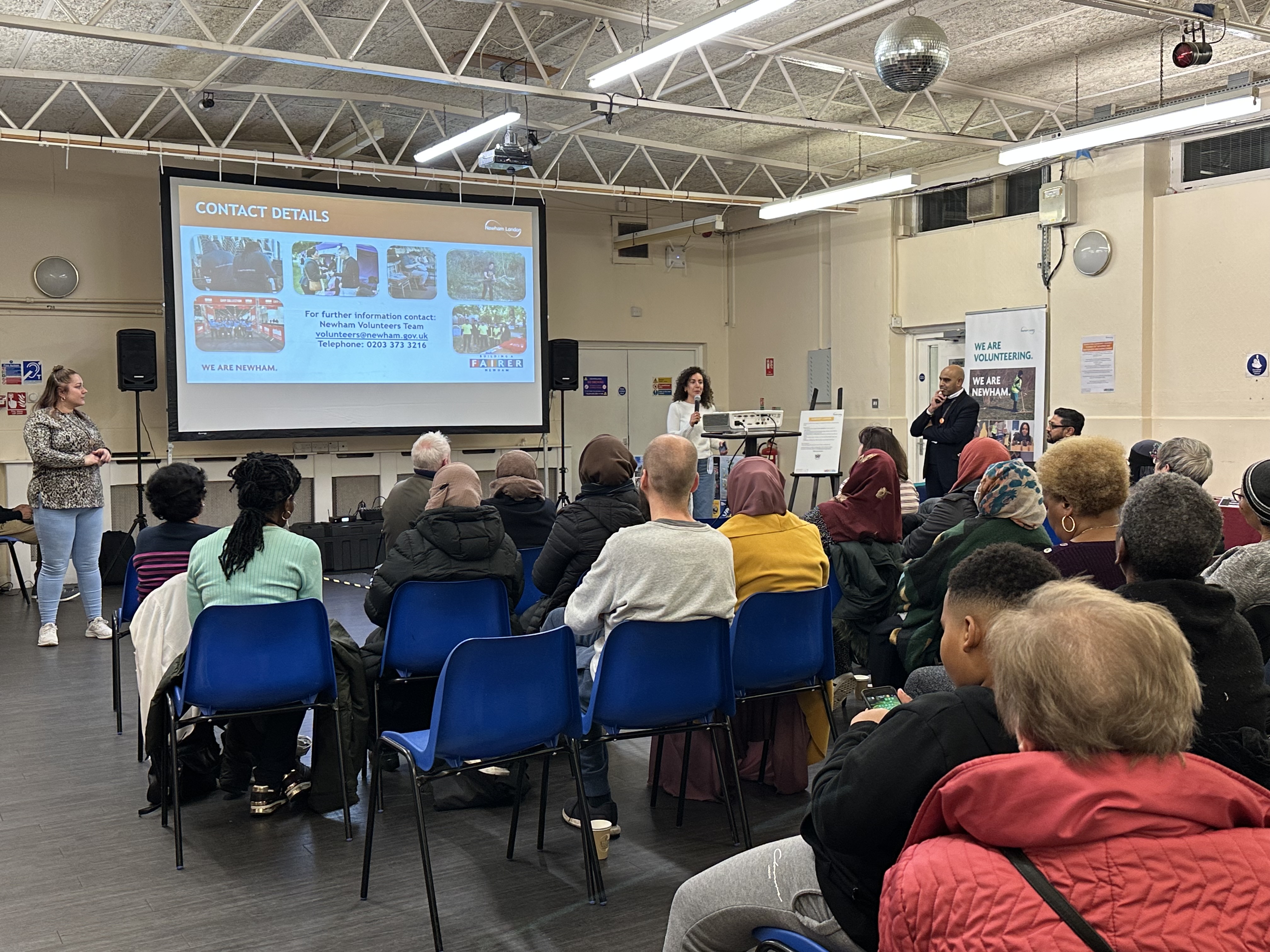 Presentation to the community