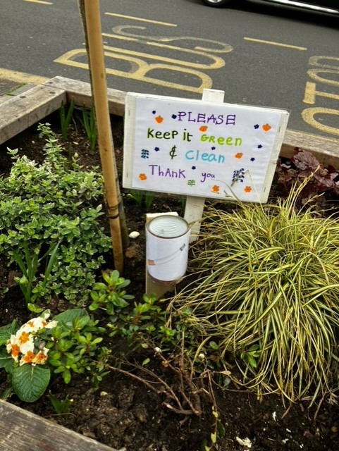 I have experimented with signs and found that those made by children have helped with less littering.