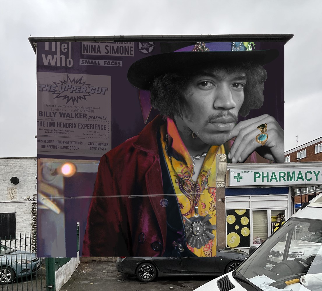 Jimi Hendrix at the Upper Cut Club
