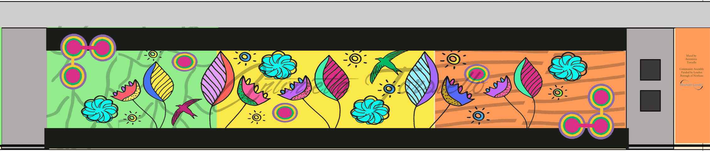 Nursery mural