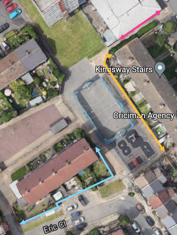 Location of murals