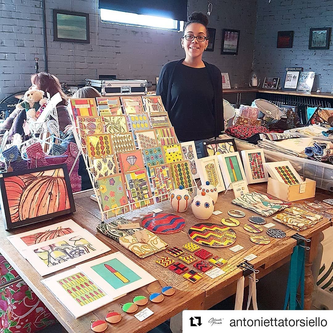 Antonietta Torsiello with her designed products
