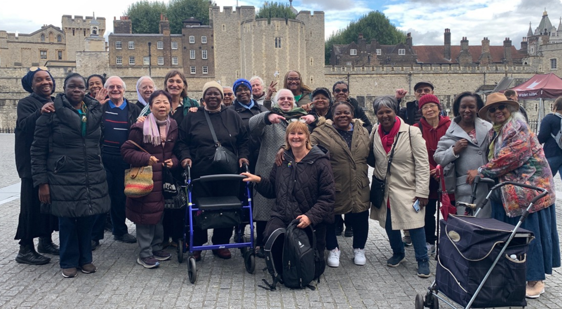 People Need People visiting Tower of London